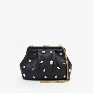 Clare V Sissy Bag- Black Nappa / Stones (never worn)